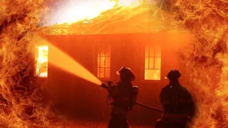 Mother Faces Murder Charges After 4-Year-Old Daughter Dies in Devastating House Fire house fire firefighters flames web generic1