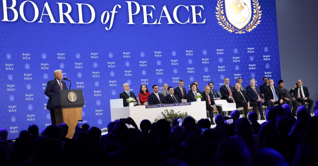 Trump’s New “Board of Peace” Holds Inaugural Summit Amid Global Skepticism 3MTESVJSQRKYFAEQQKQLW6KQIE