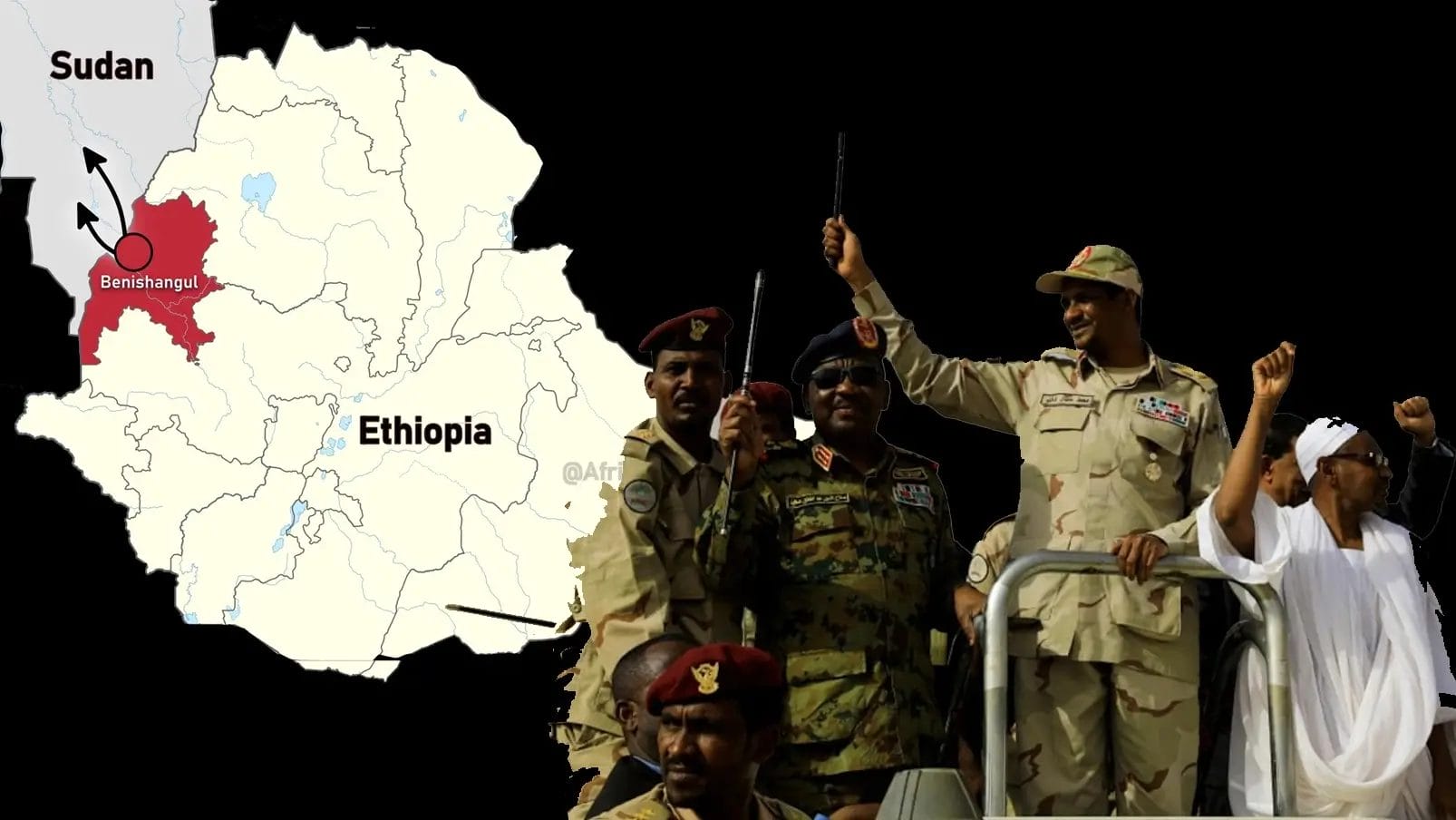 Ethiopia Hosting Secret Training Camp for Sudan’s Rapid Support Forces, Reuters Reports SUDAN ETHIPIA