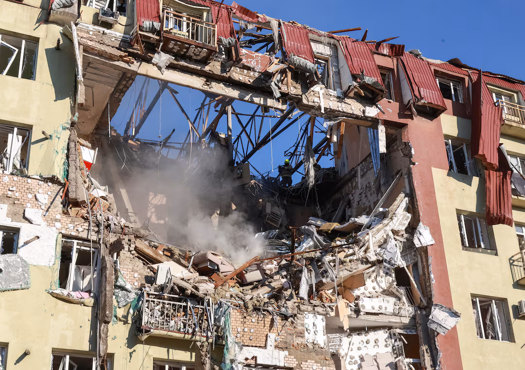 Russia Strikes Odesa as Ukraine Hits Key Oil Facilities in Escalating Drone Warfare RAKRYPLWQVNEVIEWU6W4OGP6DA