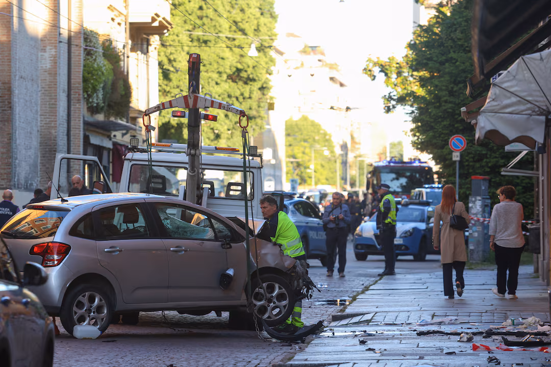 Italy PM Giorgia Meloni Rushes to Modena After Car Ramming Incident Forces Cyprus Meeting Cancellation VW65YNZSAFIEHGHC3UNRZSKEDI